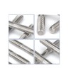 BOZONLI Stainless Steel Double-end Stud - Equal Length Stud Bolts