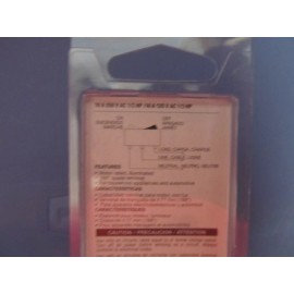 Gardner Bender Mini Lighted Rocker Switch  SPST  On/Off  GSW-48   NEW