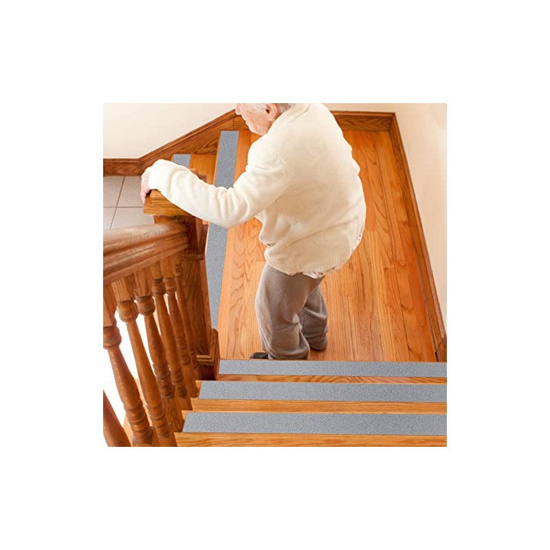 Bomei Pack Rollos Cinta Antideslizante 50mm X10m Adhesiva Escaleras Peldaños