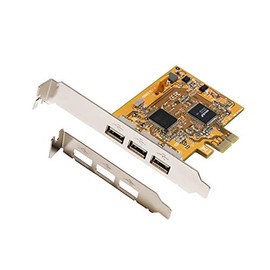 EXSYS EX-11053 USB 2.0 Internal Interface Card and Adapter - Interface Cards and Adapters (PCIe, USB 2.0, Overall Height, PCIe 1.1, NEC D720102GC, 0.48 Gbps)