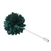 Gusleson Green Tie for Wedding Mens Silk Paisley Emerald Green
