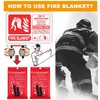 EITKW Fire Blanket for Home and Kitchen - Emergency Fire