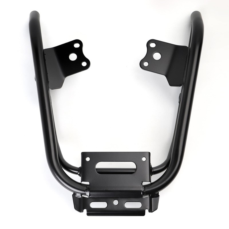Mokuo Motorcycle Luggage Rack in Heavy Iron Material Compatible with