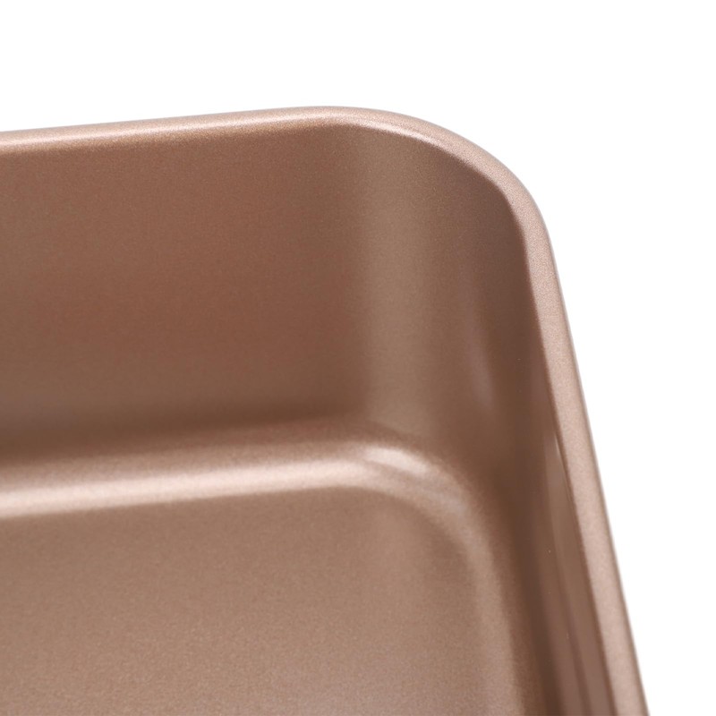 Pssopp Deep Square Loaf Tin Stackable Thickened Carbon Steel Loaf