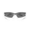 ARNETTE Men's An3093 The Junction Sunglasses, Gunmetal/Grey Mirrored Silver, 64
