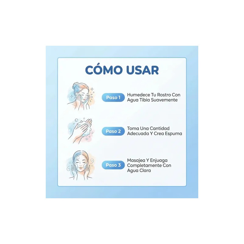 Limpiador Facial Vitamina C Limpieza Profunda-100g