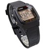 Casio W-800 Series Standard Digital Men's Watch, Gold LCD W-800HG-9AV