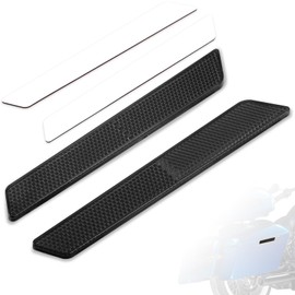 HOKUOTOLITE Hard Saddlebag Latch Covers Reflectors Inserts for Harley Touring 2014-2025,for Street Glide Electra Glide Road Glide Road King,Black