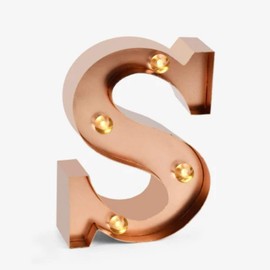 Legami LELI0019 Mini Decorative Letter - S