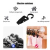 Rotating Laundry Hook Clip,Plastic Clothes Swivel Hanger,Multipurpose Anti-skid Clothespin,Hat/Cap/Socks/Scarf Hanging