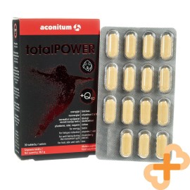 ACONITUM Totalpower Femme Supplément Avec Q10 Magnésium Vitamine B 30 Comprimés
