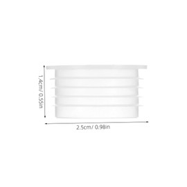 BESPORTBLE Replacement Pot Plug Garden Planter Stopper 10pcs Plastic Round Sealing Plug for Flower Pots