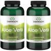 Swanson Aloe Vera 25 Milligrams 300 Sgels (2 Pack)