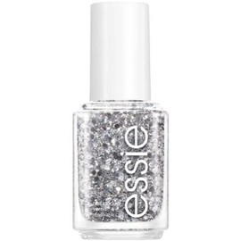essie Salon-Quality Nail Polish, Vegan, Silver Glitter, Set In Stones, 0.46 fl oz