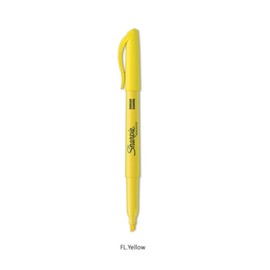 (Qubridge) Sharpie Pocket Highlighter Fluorescent Yellow / (Qubridge)샤피 포켓형광펜 형광노랑