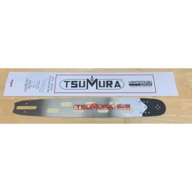 TsuMura 18" TsuMura LIGHT WEIGHT Guide Bar 3/8-050-66DL fits Stihl MS390 WITH FREE CHAIN