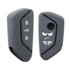 kwmobile Car Key Case Compatible with VW Golf 8 3-Button