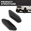 CROSSDESIGN Step Bar End Cap Cover Set Running Board Side