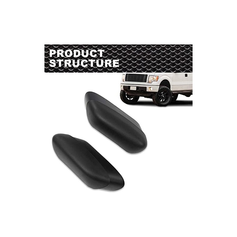 CROSSDESIGN Step Bar End Cap Cover Set Running Board Side