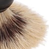 Shaving Brush, Portable Hair Brush, Black Curved Handle, Foaming Beard