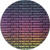 Holographic labels BY EtikettenWorld 40 mm Round Warranty void if