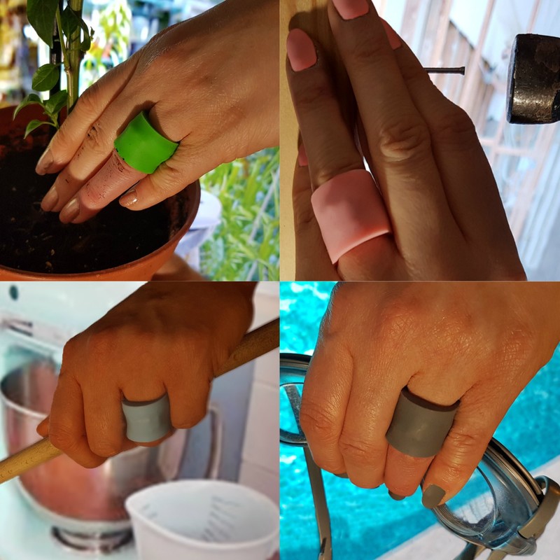 Ring Skins - Stone Skin [ Ring Protector/Guard/Safe/Cover ] (Pink,