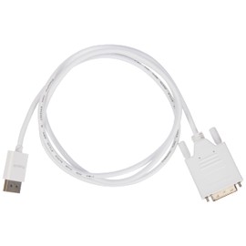 PureLink DisplayPort auf DVI Kabel, 1920 x 1200 WUXGA Auflösung, vergoldete Steckkontakte, 1,50m, weiß