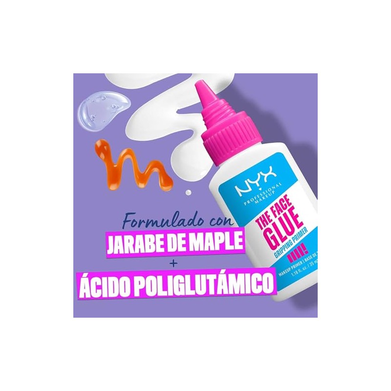 NYX Professional Makeup Face Glue Primer, prebase de maquillaje con