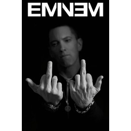 Tainsi ASHER Gift Eminem,Fingers,Paper,Multi-Coloured Poster - Matte poster Frameless Gift 11 x 17 inch(28cm x 43cm)