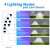 Locontifni 4000W Outdoor Street Light Head, Solar Powered, IP65 Waterproof,