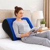 Inflatable Wedge Pillow for Leg and Back Support - Portable