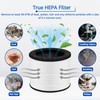 Nispira Airmega 100 3-in-1 True HEPA Activated Carbon Filter Replacement