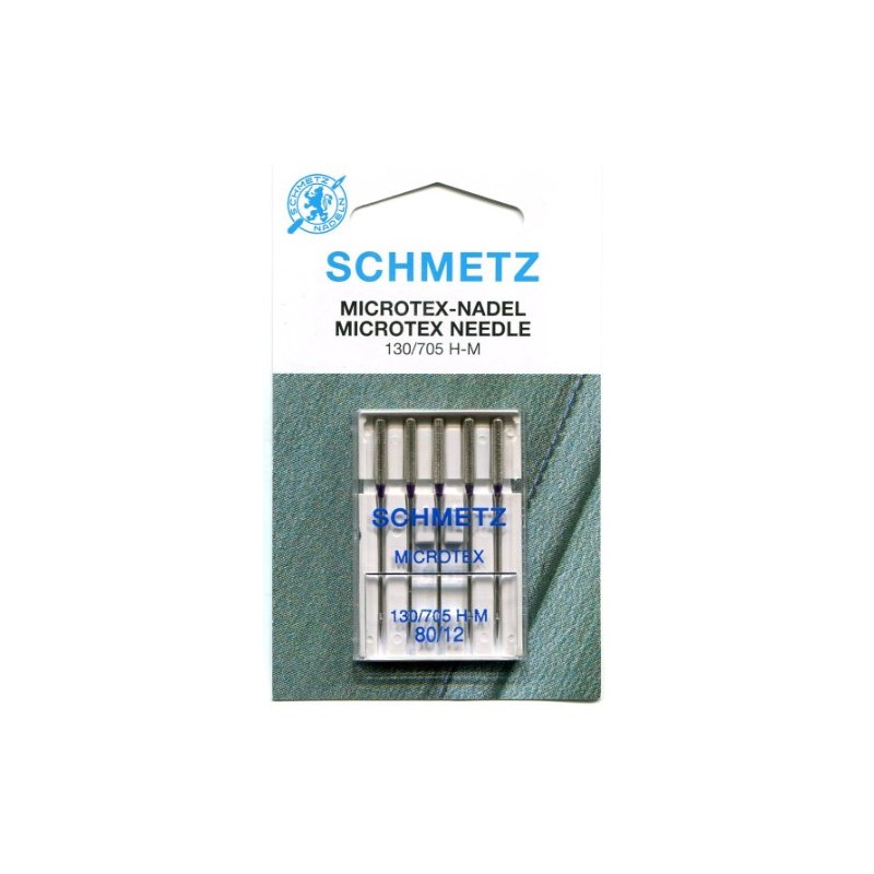 Schmetz MICROTEX Needle Range (Packs of 5) - Various Sizes