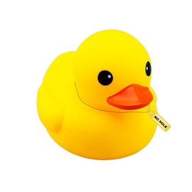 No Hole Huge Yellow Rubber Ducks Waterproof Bath Duck Toys for Toddlers Boys Girls,Mold Free Large Ducks Baby Shower Duck Decorations Party Favors (Large 7.1''-1pcs)