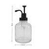 Glass Pump Soap Dispenser Kitchen Hand Soap Dispenser Sour Cream