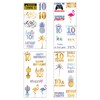 10th Birthday Temporary Tattoos (4 Pages) - 10th Birthday Party