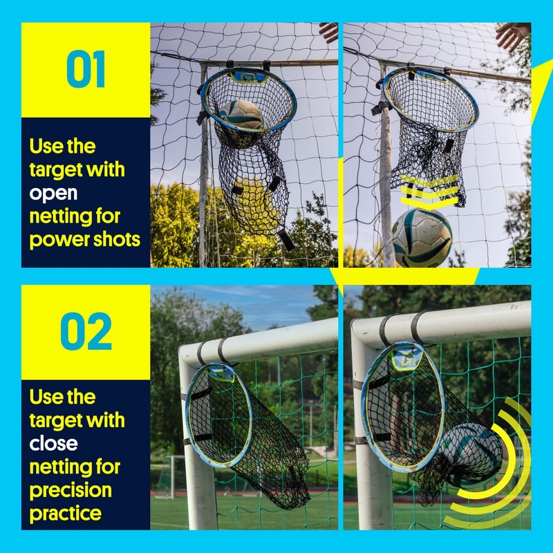 Corner Targets for Soccer Goals by Open Goaaal | 3