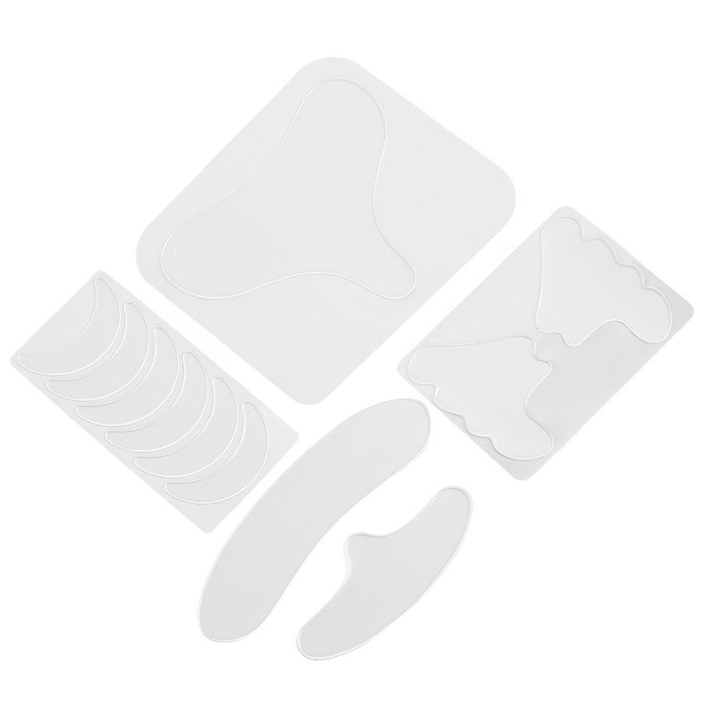 11pcs Facial Wrinkle Flattening Patch Remove Eye Bags Silicone Anti