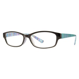 Foster Grant Blue Brianna Women's Reading Glasses with Case +1.75