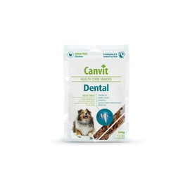 Canvit Dog Treats | Plaque Remover For Teeth | Dog Chews | Plaque Off | Plaque Remover | Tartar Remover For Teeth In Dogs | Grain Free Dog Treats | Dog Dental Chews | Low Fat Dog Treats 200g