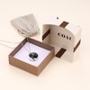 COAI Healing Raw Crystal Necklace for Women, Stone, Obsidian