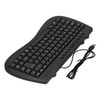 USB Keyboard Durable Plastic 87 Keys KB‑301B Keypads General Ergonomically