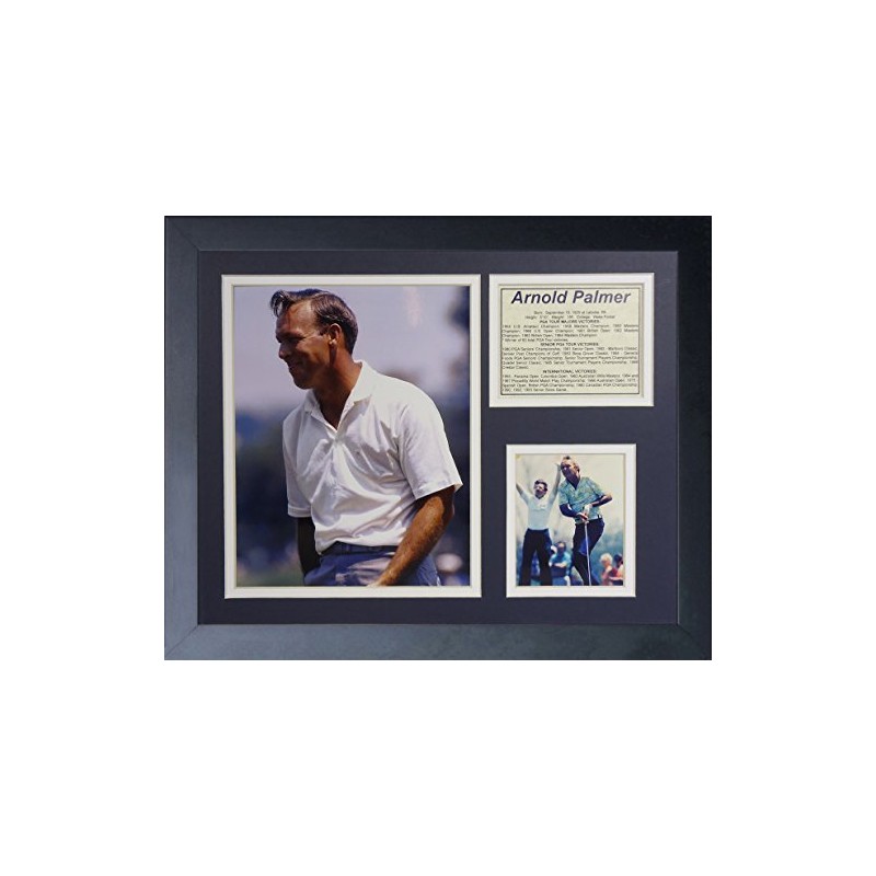 Legends Never Die "Arnold Palmer Young Framed Photo Collage, 11