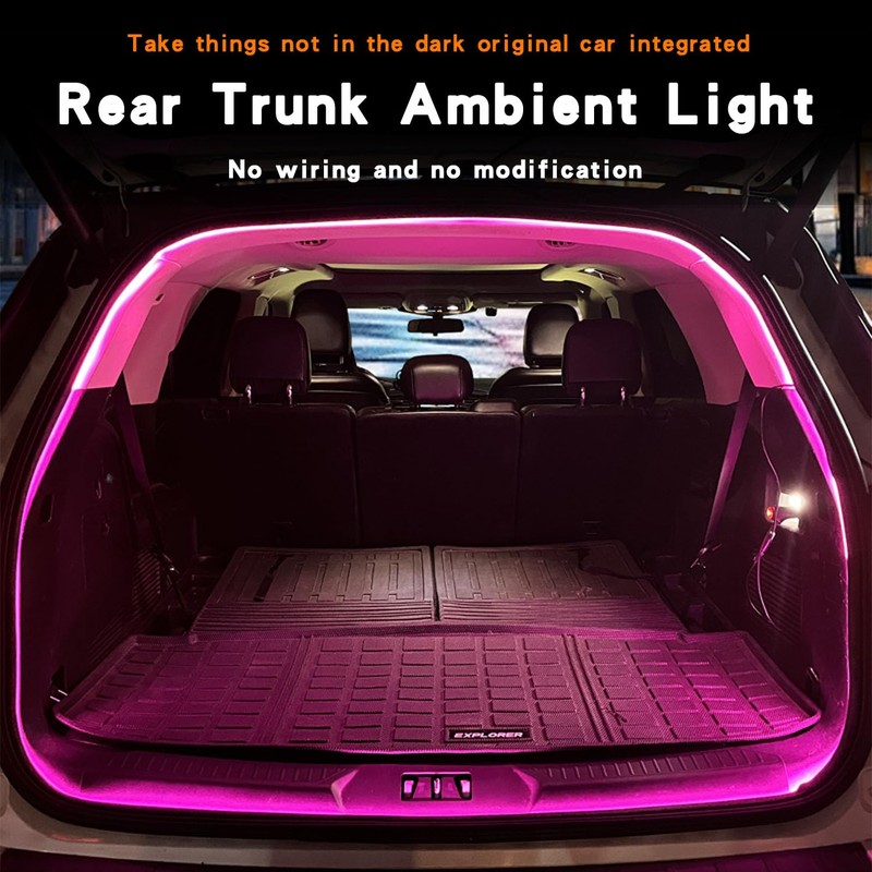 MMugiVSE LED trunk light strip for SUV, With soft rubber,Strip