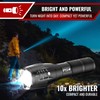 PeakPlus LED Flashlights High Lumens, Tactical Flash Lights [4 Pack]