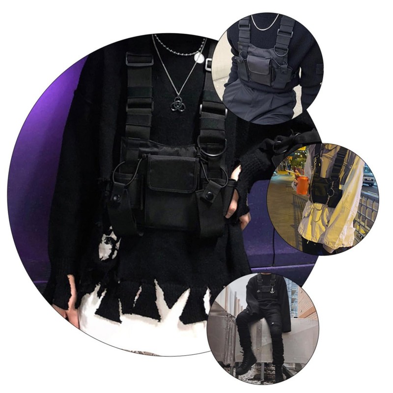 Ipetboom Multi Function Chest Utility Bag Cool Strap Pouch Unisex