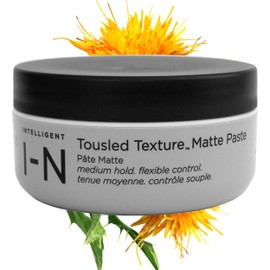 Intelligent Nutrients Tousled Texture Matte Paste – Natural, Medium Hold Hair Styling Paste for All Hair Types, Matte Finish, with Certified Organic Castor & Safflower Oils, Clean Beauty, 2 oz
