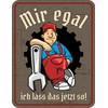 RAHMENLOS Original Tin Sign for Mechanics, Craftsmen and Screwdrivers: Ist