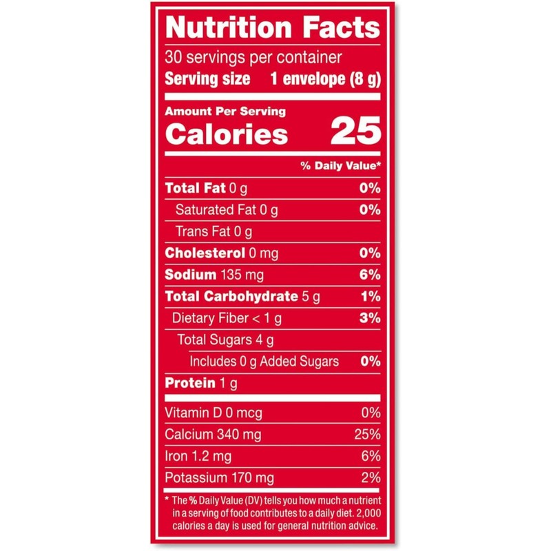 Nestle Cocoa Mix No Sugar Added 60 Count .28 Oz