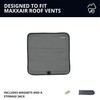 VanEssential Magnetic Insulated Roof Vent Sun Cover for MaxxAir Fan,